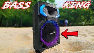 This Portable Bluetooth Speaker Has Crazy DEEP Bass