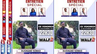 Ousmane Sonko est l’invité de Moustapha, ADN et Issa dans Entretien Spécial Ce Vendredi 15/11/24