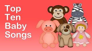 TOP 10 BABY SONGS | Compilation | Nursery Rhymes TV | English Songs For Kids