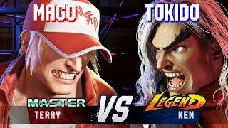 SF6 ▰ MAGO (Terry) vs TOKIDO (Ken) ▰ High Level Gameplay