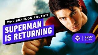 Why Brandon Routh's Superman Is Returning - Comic Con 2019