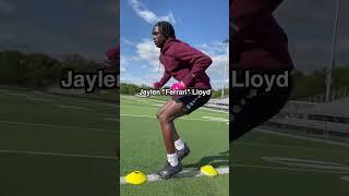 Most EXPLOSIVE Athlete in High School Football!  #shorts