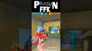 free fire op 1vs3  | #shorts #viral #trending #prasunffk #freefire