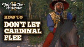 How to Don't Let Cardinal Flee in Kingdom Come Deliverance 2 - Horse Race