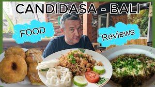 Bali - Candidasa Food Review, We try them and rate them, Warungs and Restaurants