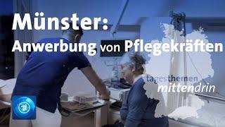 Münster: Anwerbung von Pflegekräften | tagesthemen mittendrin