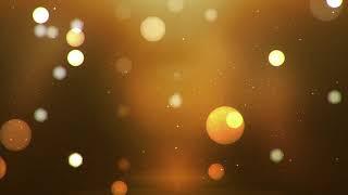 Golden Particles and Lights Bokehs 02 Copyright Free Motion Graphics, Background Footage