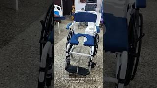 Self Propelled Multipurpose 3 in 1 Shower Commode Wheelchair #mobilitykart #shower #commode #toilet