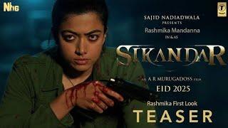 Sikandar - Official Trailer| Salman Khan | Rashmika Mandanna | Sathyaraj | In Cinema 2025