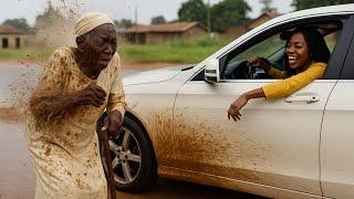 Billionaire's Daughter Splashed Dirty Water On A Poor Old Woman And Laughed At Her - The Next Day...