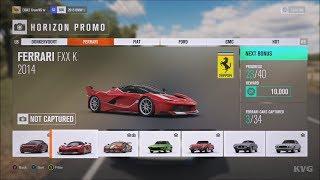 Forza Horizon 3 - All Cars | List (Including All DLC) (528 Cars) (HD) [1080p60FPS]