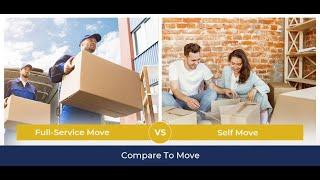 What is better- full-service move or self-move?