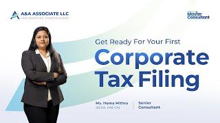 Corporate Tax Filing Webinar