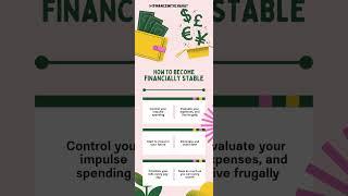 How to Become Financially Stable | Financial Freedom  