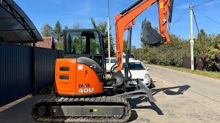 Новый мини-экскаватор из Японии. Hitachi zaxis U 40!89265353599. Цена 65 тыс дол