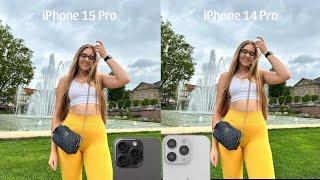 iPhone 15 Pro vs iPhone 14 Pro Camera Test Comparison