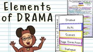 Elements of Drama Interactive Lesson for Beginners