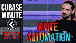 Cubase Minute Ep.7 How To Write Automation #cubaseminute #domsigalas