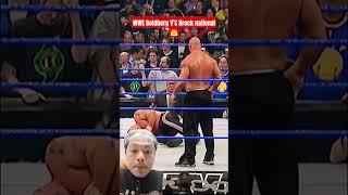 WWE Goldberg  Brock national WWE old match awesome guys see all 2002 match guys 