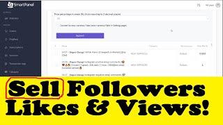 How To Setup SMM Panel - Sell Likes Followers & Views -  SmartPanel Review