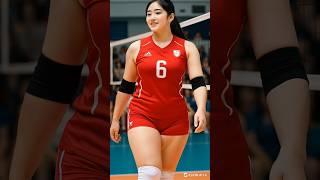 Beautiful Women players Ep: 34 | Beautiful Volleyball Players | Strong Womens in the world #short