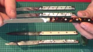 Review of 18th century french Empire Knives, Pascal Graveline Couteau d'amis