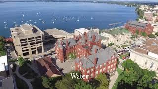 UW Madison by Drone