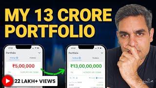 Building a Diversified Portfolio: My 13 Crore Journey | Investing for Beginners 2023 | Warikoo Hindi