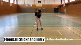 Floorball Stickhandling 2 mit Marcel