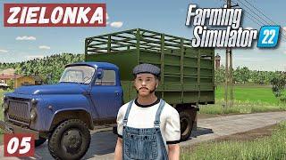 FS 22 - ZIELONKA.  Вывоз ВЕЩЕЙ из сарая.  Поставил ОВЧАРНЮ.  Купил ОВЕЦ # 05