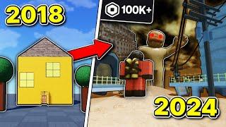 6 YEARS of Roblox Game Development in 8 MINUTES!