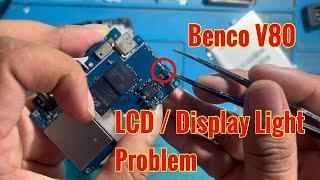 Benco V80 Display Light Ways | Benco lcd light problem | Benco v80 water damage