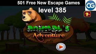 [Walkthrough] 501 Free New Escape Games level 385 - Animal 's adventure - Complete Game