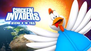 Chicken Invaders: Revenge of the Yolk - Walkthrough [FULL GAME] HD