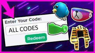 ALL ROBLOX PROMO CODES! (2014 - 2022)