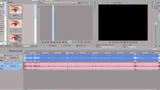 how to remove words/vocals from a song using sony vegas.