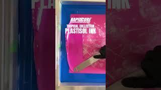 Plastisol Ink #screenprinting #plastisolink #screenprintlife #screenprintingink #screenprint #howto