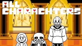 !All Characthers! | Undertale Last Corridor (Half Alpha) | (Read description)