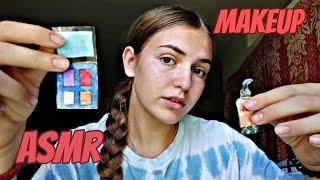 Асмр||~Макияж бумажной косметикой~Asmr||I paint you with paper cosmetics||