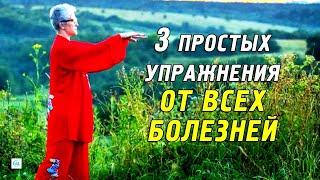 3 простых упражнения от ВСЕХ БОЛЕЗНЕЙ для лиц старше 60 лет