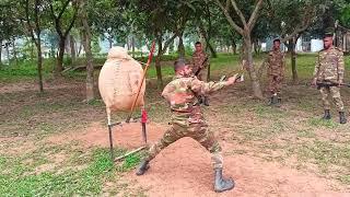 সেনাবাহিনীর যুদ্ধের ট্রেনিং||Bayonet fighting || bangladesh army training || আর্মি ট্রেনিং ||