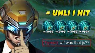 4x SKY PIERCER on JOHNSON! UNLIMITED 1 HIT (Totally insane) - Mobile Legends