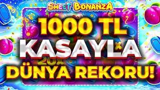 SWEET BONANZA KÜÇÜK KASA | 1000 TL KASAYLA REKOR ÖDEME SLOT OYUNLARI TAKTİK VURGUN 