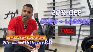 Mansa Fitness Exclusive Pre Order Promotion! | Air rowing & Skiing Machine