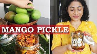 My-Home Secret Mango Pickle Recipe(Hindi) | कम तेल वाला आम का अचार