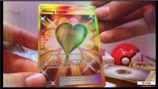 EPIC SECRET RARE MISSING CLOVER PULL!! | Pokemon TCG triple pack