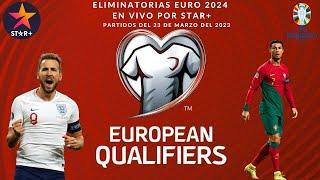 Partidos y Dónde Ver EN VIVO las Eliminatorias de la EURO 2024