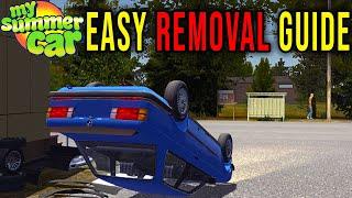 BMW E30 - HOW TO PROPERLY REMOVE THE MODIFICATION - My Summer Car Tips #28 | Radex