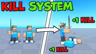 How to make a KILL SYSTEM | Roblox Studio