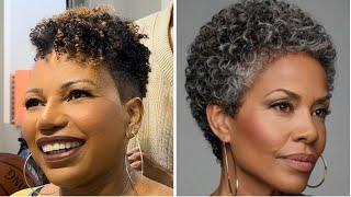 35 Natural Curly Undercut Short Hairstyles and Haircuts for Black Women to Look Chic and Stylish